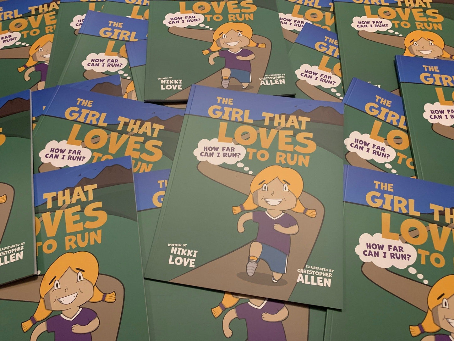 The Girl That Loves To Run, written by Nikki Love